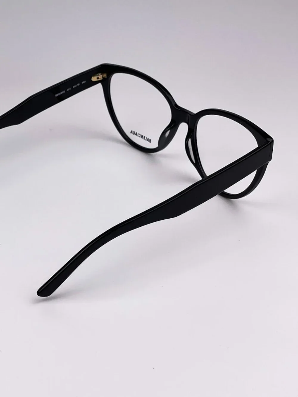 BALENCIAGA BB0064O 001 BLACK CAT EYE EYEGLASSES